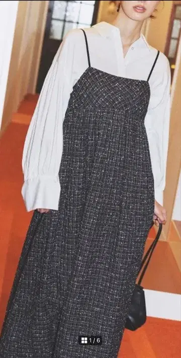 코코딜 트위드 원피스