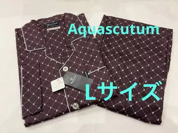 L 사이즈 새상품 아쿠아 스큐텀 긴팔 파자마 정가 17930엔