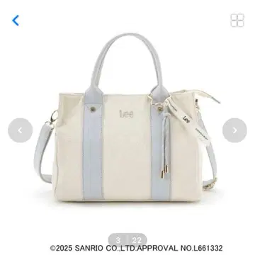 Lee x Kiki & Lala 새상품 콜라보 토트백 색스 색