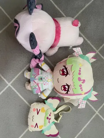 프리큐어 봉제 인형 3종 세트