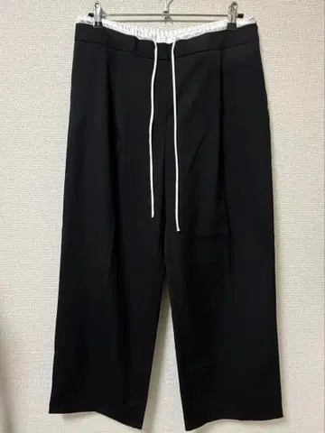 ZARA 와이드 레귤러 팬츠 더블 허리 밴딩