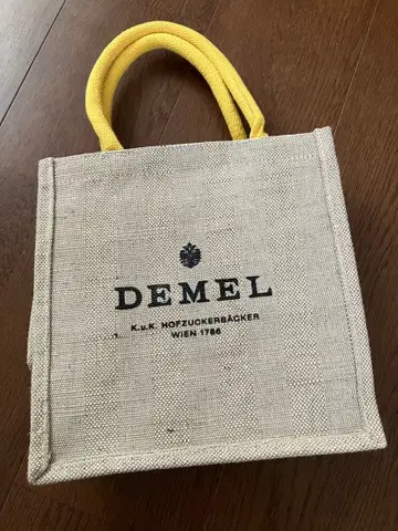 DEMEL 주트 핸드백