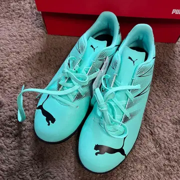 PUMA 축구화 민트 그린