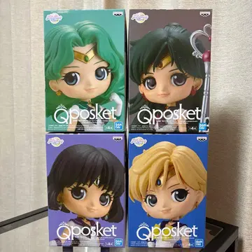 세일러문 Qposket 피규어 4체 세트
