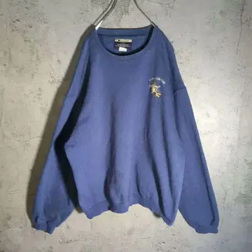 [레어] USA제 90s Champion 기린 자수 트리코 태그 맨투맨