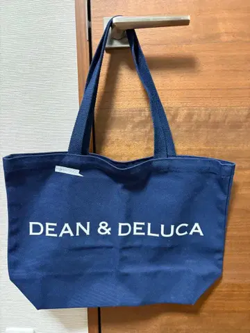 DEAN & DELUCA 차리티 토트 2017 네이비 L 사이즈