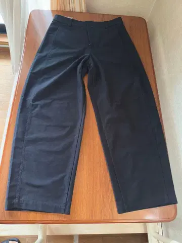 UNIQLO 저지 배럴 레그 팬츠 긴 길이 XXL 네이비