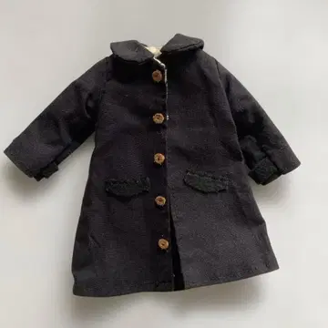 바비 블랙 코트