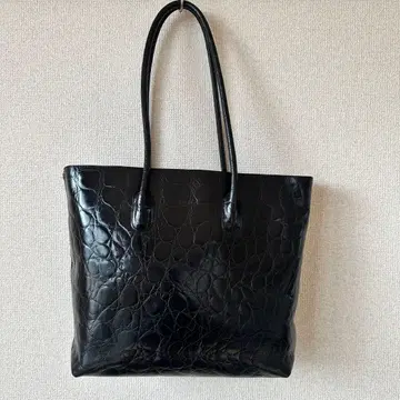 FURLA 블랙 가죽 토트백