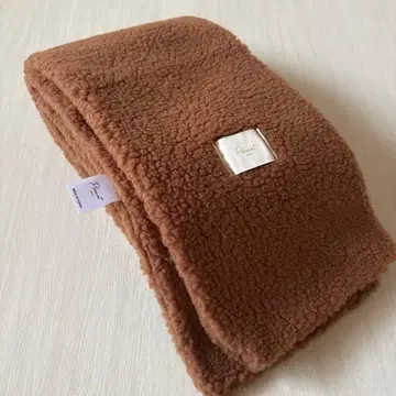 한국 Planet SEOUL 롱 머플러 브라운