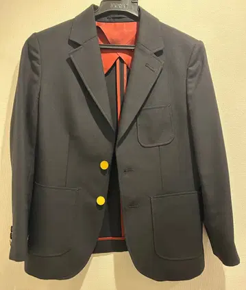 테일러드 자켓 골드 버튼 MACPHEE 투모로우랜드