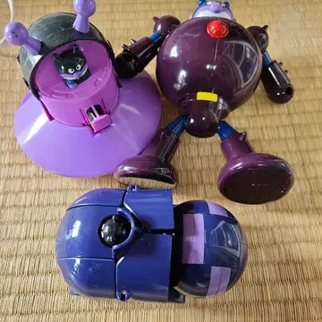 세균맨 로봇형 캐릭터 3개 세트