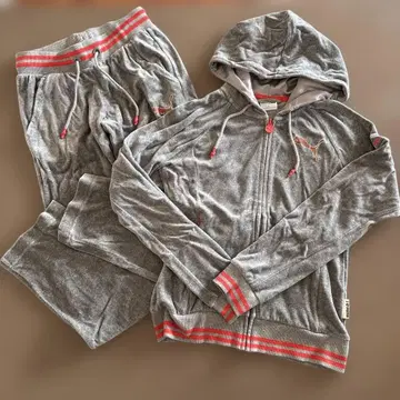 PUMA 후드 부착 셋업 S