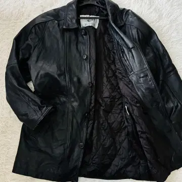 새상품급 하라주쿠 마더 라무 가죽 자켓 L 블랙 극상의 부드러움