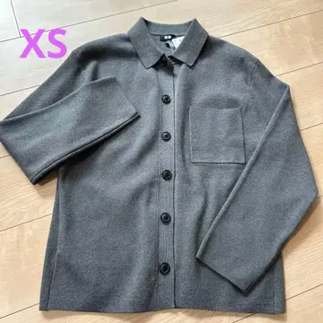 미라노 리브 셔츠 가디건 XS 유니클로