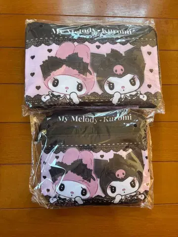 마이멜로디 & 쿠로미 핑크 접이식 보스턴 백 다크 걸리시 & 백팩