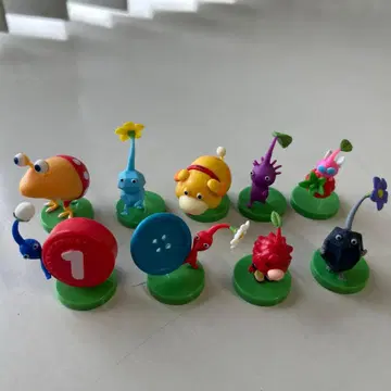 피크민 피규어 세트 9개