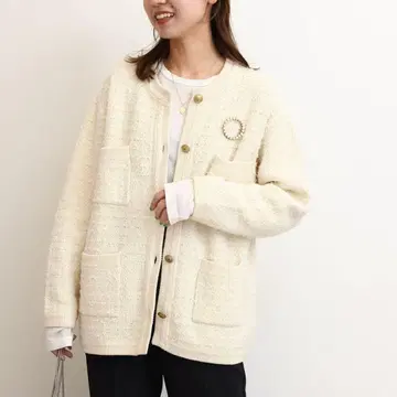 JOURNAL STANDARD relume TWEEDY 니트 자켓