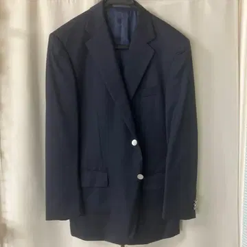 네이비 테일러드 자켓 2버튼 네이비 블레이저 AB6 카노니코