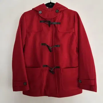 펠리시모 이디트 빨간색 더플 코트