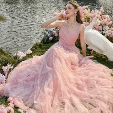 사전 촬영 드레스 웨딩 사진