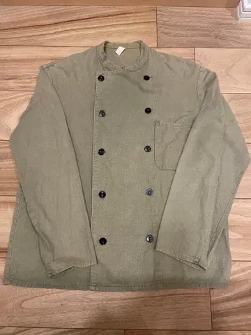 [ 구제 의류 ] 동독 코크 자켓 80s 올리브 그린 더블 브레스트 자켓