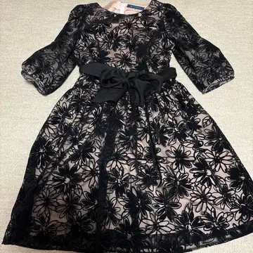 엠즈 그레이시 드레스 원피스 꽃무늬 블랙 드레스 사이즈 42