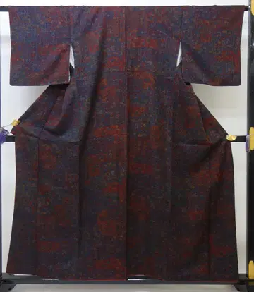 새상품급 중고 사라사 코몬 풀꽃무늬 차분한 색조 N71104-11