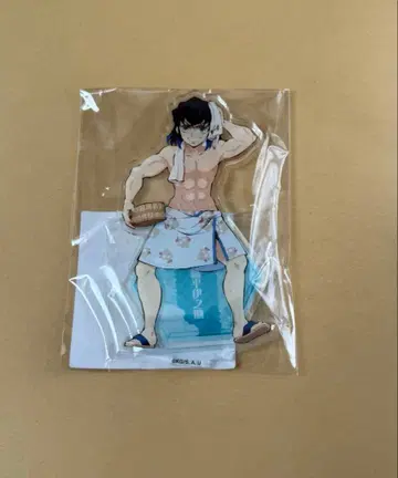 귀멸의 칼날 극락탕 목욕 후 아크릴 스탠드 하시비라 이노스케