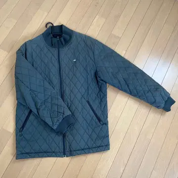 라코스테 90s 퀼팅 코트 리버서블