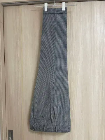 새상품급 [인코텍스] 화이트 블랙 하운드 투스 패턴 가을/겨울 48