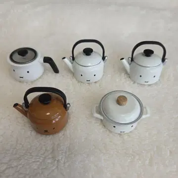 미피 법랑 가챠 4종 5개 세트