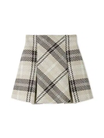 snidel 로빙 체크 스커트 1