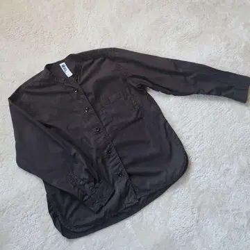 MHL. 브라운 긴팔 셔츠