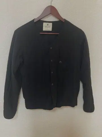 블랙 노카라 자켓