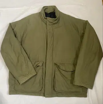 GU 퀼팅 자켓 밀리터리 그린 올리브