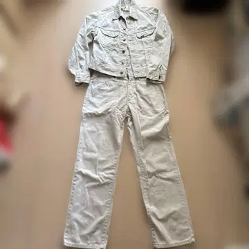 Lee 웨스터너 셋업 화이트