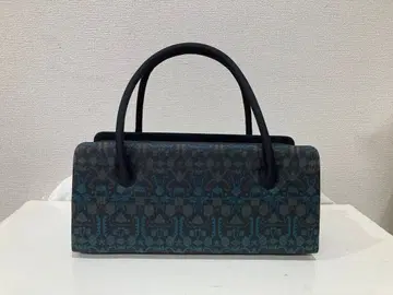 순수 실크 다테니시키 리큐 기모노 가방