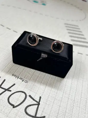 블랙 오닉스 커프 링크스 TGCf-07