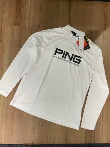 [새상품] PING 긴팔 하이넥 티셔츠 모크넥 사이즈 LL 핑
