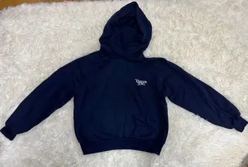 Younger Song 후드 맨투맨 네이비