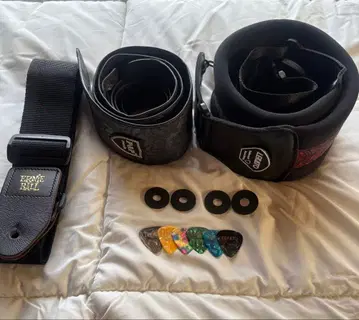 Ernie Ball LEKATO P&P 스트랩 기타 세트