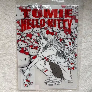 이토 준지 x 산리오 캐릭터즈 클리어 파일 갸루 토미에 x 헬로키티