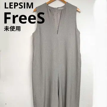 미사용 LEPSIM FS 올인원 살로펫 슬리브리스 점프수트