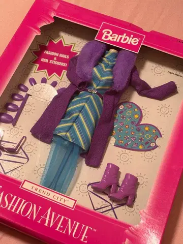 바비 트렌드 시티 패션 애비뉴 아웃핏