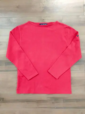 SAINT JAMES 웨쌍 T1 긴팔 셔츠 레드 솔리드