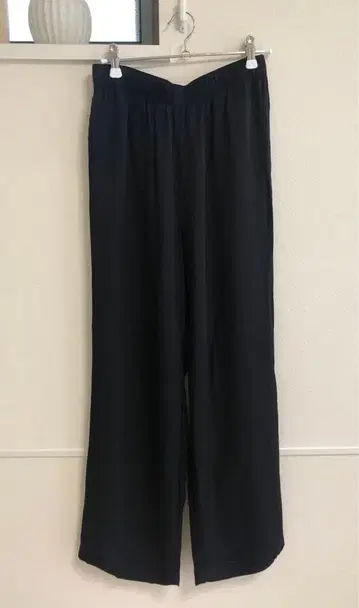 MUSE 실크 새틴 이지 팬츠