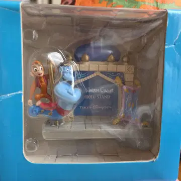 도쿄 디즈니 리조트 사진 스탠드 알라딘 지니 아부