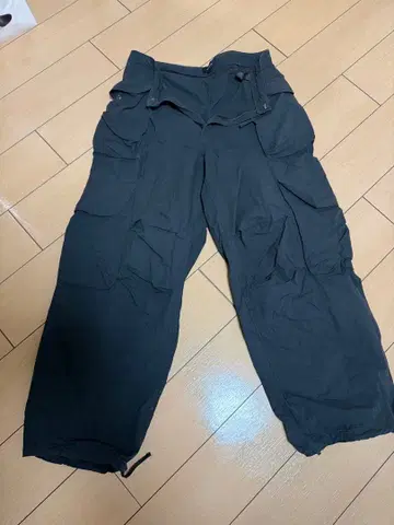 entire studios 블랙 카고 팬츠 XL