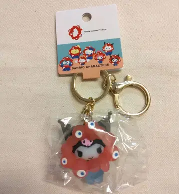 클리어 컬러 쿠로미 미야쿠미야쿠 산리오 키링